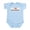 Sky Blue, variant on CafePress - I Love MADRINA Infant Bodysuit - Baby Light Bodysuit, Size Newborn - 24 Months