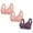A05-Purple, variant on 3Pcs Push up Bras, Bras for Older Women Comfort Strappy Bra Front Closure Everyday Bras Wireless Comfortable Bra