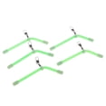thumbnail image 2 of 15 Unids / pack Luminoso Anti Alimentador Aparejo Doblado Plumas 3 ño shamjiam Pesca Anti Pester Booms, 2 of 7