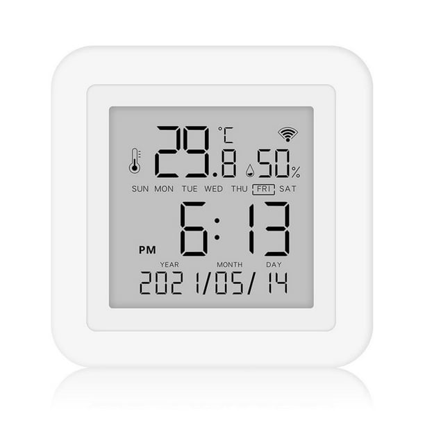 WiFi Smart Température Capteur Hygromètre Intérieur Thermomètre Intérieur  avec application Notification et stockage de données pour Greenhouse, Wine