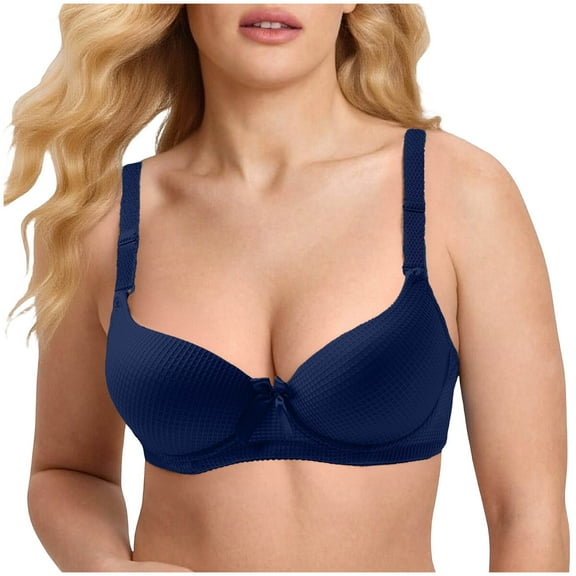 Dreluolixuan 38ddd Bras for Women Bras Full Coverage Push Up Padded Spaghetti Strap Bralettes Breathable Everyday Underwear
