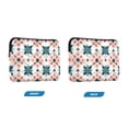 thumbnail image 7 of FORMRS 13-13.3 inch Laptop Sleeve Case Soft Carrying Quilted Computer Bag Cover, Flowers Geometric Pattern, 7 of 7