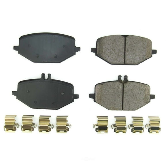 Power Stop 17-2210 Rear Brake Pads with Hardware Z17 Low-Dust Ceramic