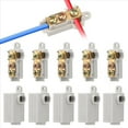 thumbnail image 2 of Kit de 30 Tuercas para Conectores de Cables Tipo T de Calibre 6 AWG, Terminal de Conexión de Cableado Rápido de 80 A, Conector Rápido de Empalme, 2 of 5