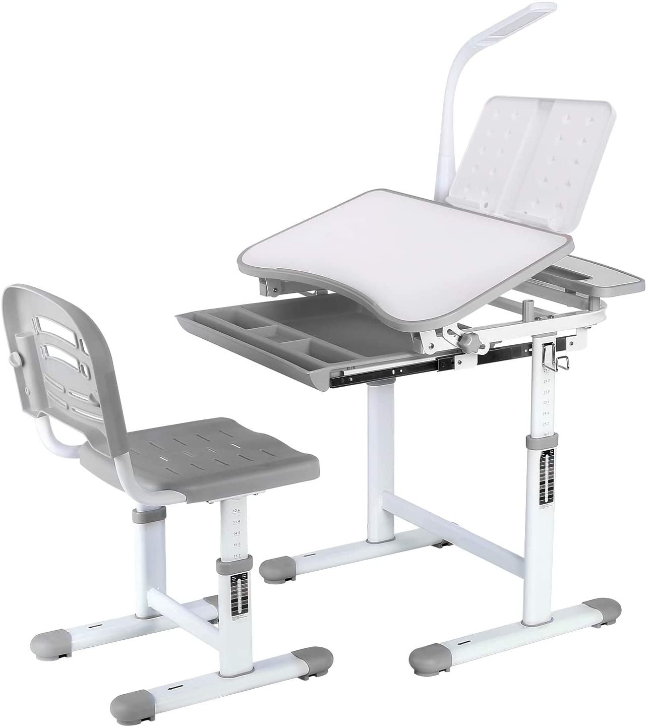 healthy ergo study desk and chair