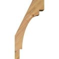 thumbnail image 3 of 5 1/2"W x 8"D x 16"H Merced Smooth Knee Brace, Western Red Cedar, 3 of 4