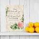 thumbnail image 3 of John 14 27 Floral Bible Verse Wall Art Metal Tin Sign Scripture Art Christian Quote Nursery Bible Quotes Posters for Bathroom Decorative Paintings for Kitchen (8x12 in), 3 of 5