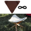 thumbnail image 4 of Guardoinrt Siège de Pêche en Toile Compact et Robuste pour Randonnée et Camping Marron Simple 1ensemble, 4 of 6
