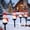 Red, variant on 4 Pack Christmas Snowman Pathway Lights, Solar-Powered Snowman Stakes with 8 Lighting Modes for Pathways and Garden Decor, Red