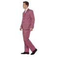 thumbnail image 2 of Union Jack Suit Adult Pink Blue Stands Out Suits Large Male Fancy Dress Party Book Week Halloween, 2 of 3
