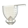 thumbnail image 2 of Cuchara medidora para botellas de agua, portátil, versátil, con embudo blanco, 2 of 9