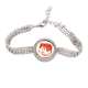 thumbnail image 1 of Pulsera de tobillera de cadena de tenis de joyería de diamantes Año de la Rata Zodiaco Rojo, 1 of 3