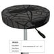 thumbnail image 4 of Disketp Black Spider On Web 1 Funda Redonda para Taburete, Funda de Cojín para Silla de Bar Suave y Elástica-12 inch, 4 of 7