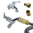 thumbnail image 4 of 1 unidad de grifos de latón puro conector estándar lavadora pistola conexión rápida conexiones de tubería 1/2 "3/4" 16mm manguera auspiciosa kaili Sencillez, 4 of 5