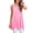 Bm07-Pink, variant on Anygrew Womens Summer Casual T-Shirt V-Neck Sleeveless Tunic Tops for Leggings Loose Blouse Shirt
