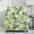 thumbnail image 2 of Kuiaobaty Floral Pattern Recliner Couch Cover with Side Pocket Breathable Reclining Sofa Slipcover Washable Reclining Slipcover Nonslip Recliner Chair Cover for Pets Kids, 2 of 8