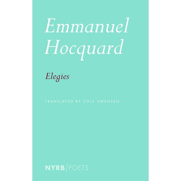 Elegies, (Paperback)