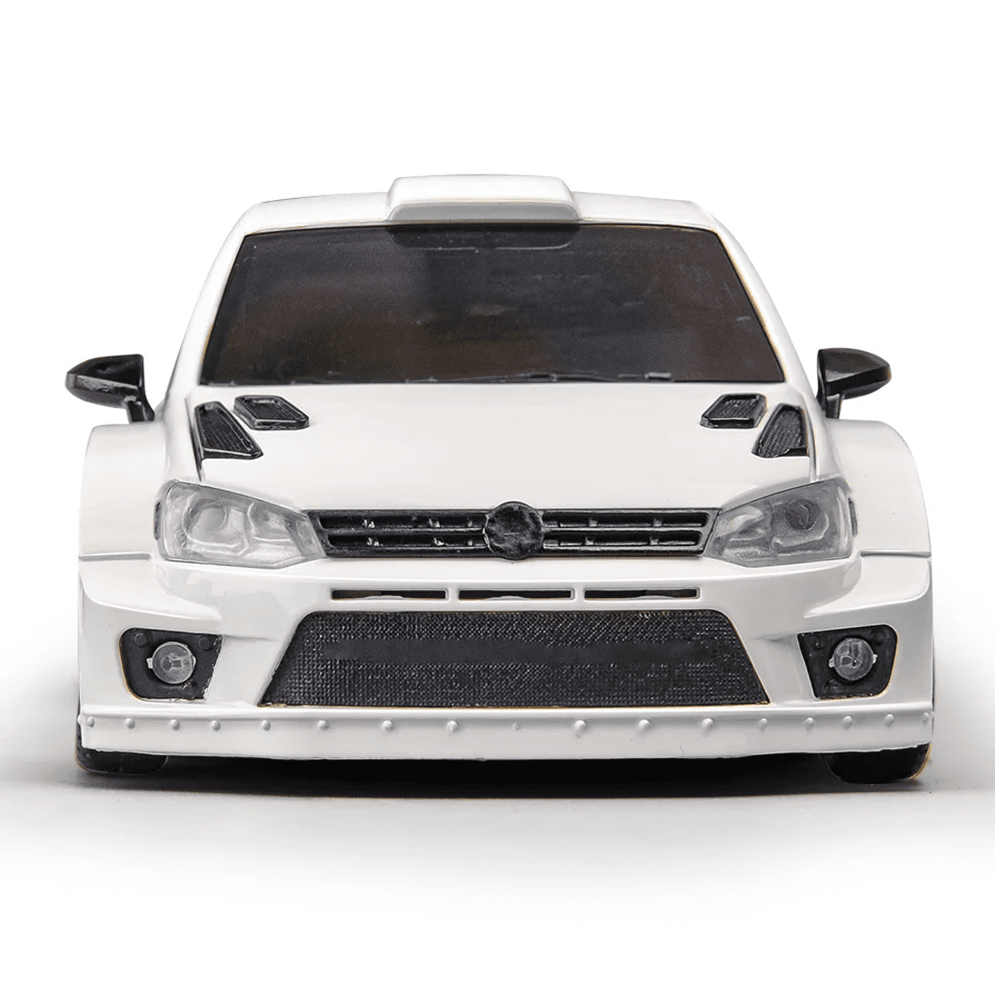 1/28 Scale 4WD RC Drift Racing Car Full Proportional 2.4GHz Remote Control Sports Car Model With LED Lights Dual Tire Set Vehicle For Adults Hobbyists - LD2801/ White