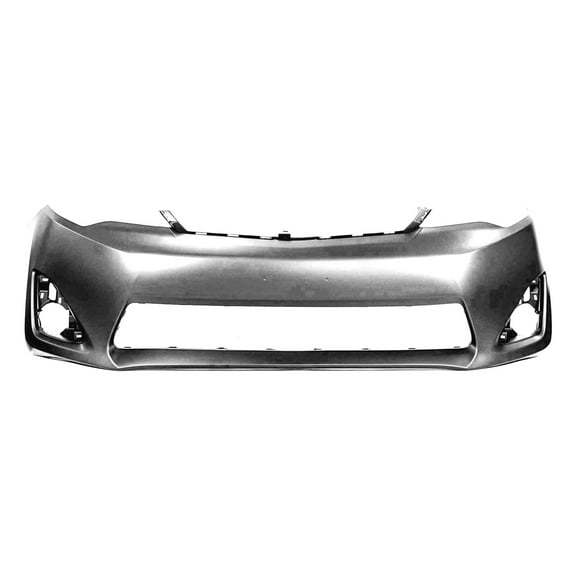 DCP Primed Front Bumper Cover for 2012-2014 Toyota Camry XLE L E 5211906974 CAPA