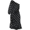thumbnail image 1 of Vestido de un hombro con lunares Ralph Lauren Mujer Negro 6, 1 of 1