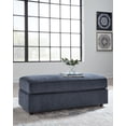 thumbnail image 2 of Signature Design by Ashley Albar Place Oversized Accent Ottoman, Cobalt, 2 of 4