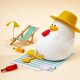 thumbnail image 1 of Cartoon Dinosaur Night Light Nightlight USB Recargable Para Bebé Con Sombrero Salvador Luz de noche, 1 of 10