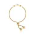 thumbnail image 3 of ANGARA Natural Intertwined Heart Bolo Ring with Diamonds in 14K Yellow Gold for Women (Size-0.9mm| Color-G| Clarity-VS2) | April Birthstone, Anniversary, Jewelry Gift for Women | Natural Diamond Ring, 3 of 8