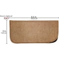 thumbnail image 2 of Soft Slip In Eyeglass Case For Women - Faux Suede Slip Case in Sparkling Brown, 2 of 8