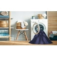 thumbnail image 2 of Ahgly Company Tapis Rond Lavable en Machine Intérieur Transitionnel Violet Pervenche Profond, 4 Pieds Rond, 2 of 7