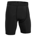 thumbnail image 5 of hlysgo Mens Compression Shorts Performance Sport Short Athletic Underwear Workout Running Base Layer Shorts Black,M, 5 of 5