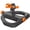 Orange, variant on Circular Lawn Sprinkler Full Circle Garden Sprinkler with 3800 sq. ft. Coverage 360 Degree Rotating Yard Up to 43 Feet Long Range Easy Hose Connection