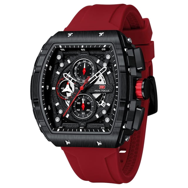 Reloj MF MINI FOCUS Fashion Tonneau Chronograph para hombre