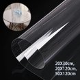 thumbnail image 2 of Transparent PVC Fabric Soft Glass Cloth Waterproof Flexible DIY Crystal Clear PVC Film Fabric Umbrella Bag Protective Craft Film, 2 of 5