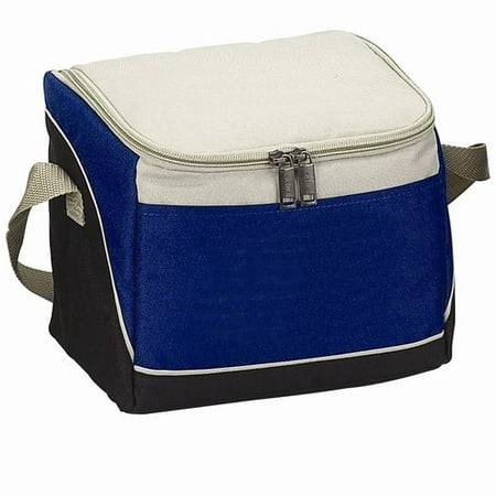 RECYCLED BLUE PET LUNCH 6 PACK COOLER