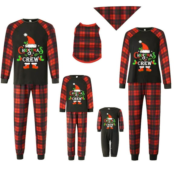 Christmas Pajamas for Family Matching Family Christmas Pajamas Set PJS Holiday Xmas Family Jammies Sleepwear