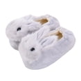 thumbnail image 3 of Toddler Baby Plush Slippers, Soft Bunny Winter Warm House Bedroom Shoes Anti-Slip First Walkers, 3 of 4