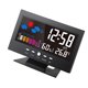 thumbnail image 1 of ° C / ° F multifuncional cubierta de temperatura colorido del LCD Digital metro de la hu Carevas Pronóstico del tiempo Reloj, 1 of 7