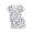 F40-White, variant on FYDUU Kids Colorable Pajamas Cartoon Print Short Sleeve T Shirt Shorts Set Boys Girls Colouring Pajama Sets Soft Comfy Homewear 5-6 Years