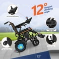 thumbnail image 6 of Electric Wheelchairs For Adults, Adult Foldable Intelligent Electric Wheelchair: Long Travel Range with 360° Maneuverability Control Joystick for Maximum Convenience, Rolling Walkers For Seniors, 6 of 8