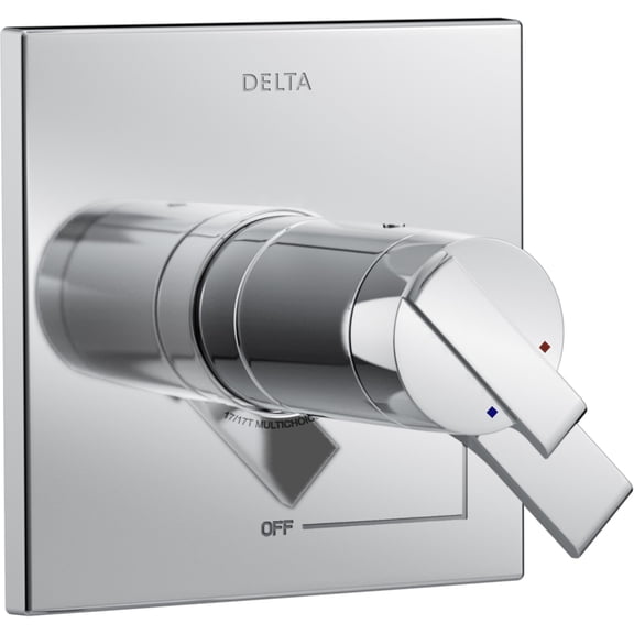 Delta Ara TempAssure 17T Series Valve Only Trim, Chrome