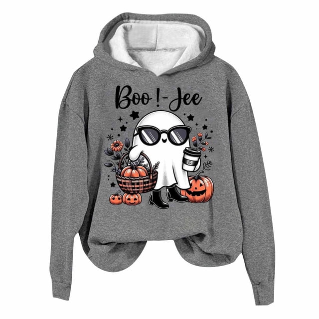 WEAIXIMIUNG Sweat-Shirt pour Femmes Zip Décontracté Imprimé Col Rond à Capuche