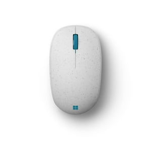 Mouse Inalámbrico Microsoft Ocean Plastic Bluetooth 4 Botones - Blanco