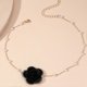 thumbnail image 4 of Fashion Flower Pearl Choker Retro Personalized Clavicle Accessories for Outdoor Travel, 4 of 5