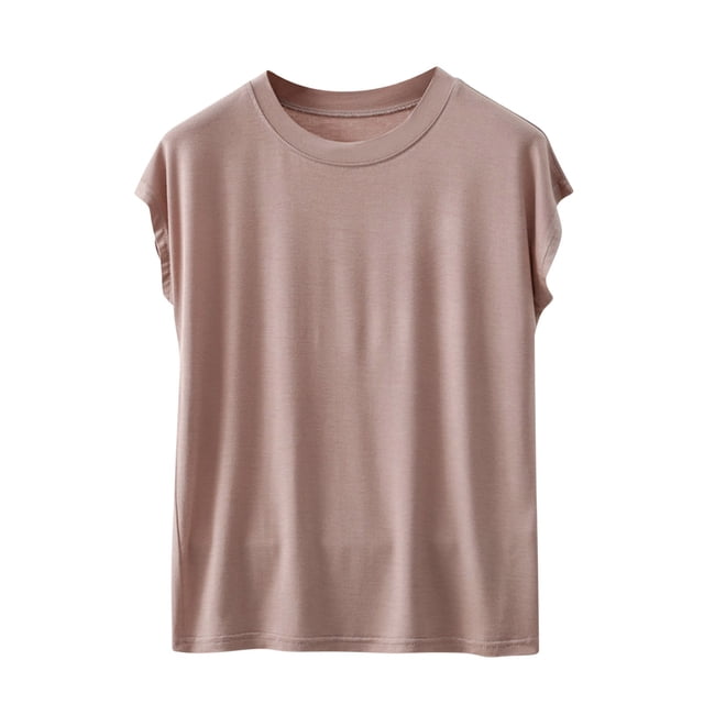 Liquidation! T-Shirt Grande Taille pour Femmes, Blouse à Manches Courtes d'Été pour Femmes, Chandails en Molleton à Col Rond Surdimensionnés pour Femmes, Sweat à Col Roulé en Velours