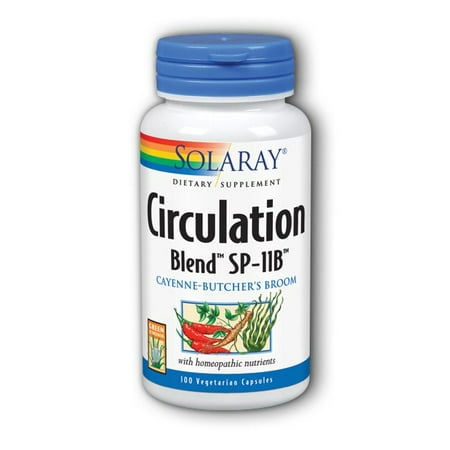 Solaray Circulation Blend SP-11B 100 Capsules (Best Thing For Circulation)
