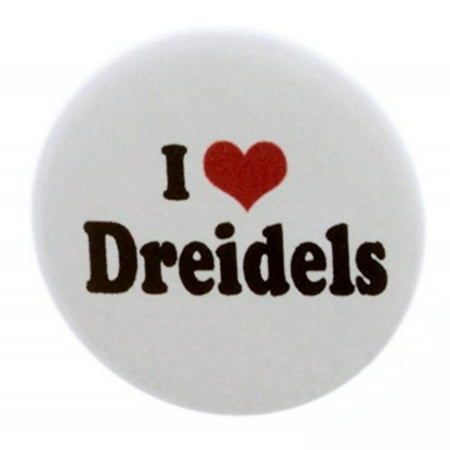 Plastic Dreidel - I Love Dreidels 1.25