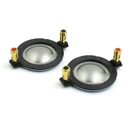 2pcs 34.4mm Tweeter Sound Speaker Diaphragm Horn Voice Coil Replacement for