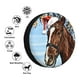 thumbnail image 4 of Fotbe Christmas Horse Funda de Llanta de Repuesto con Estampado, Engrosada, Ajuste Universal para Jeep, Remolque, RV, SUV, Camión-17 inch, 4 of 6