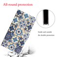 thumbnail image 6 of Allytech for Samsung Galaxy A13 5G Case 3D Effect Creative Pattern Design Cover PU Leather Flip Notebook Magnetic Wallet Case with Wrist Strap Stand Case for Galaxy A13 5G, Retro Totem, 6 of 7