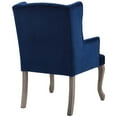 thumbnail image 4 of Modway Realm Armchair Performance Velvet Set of 2 in Navy, 4 of 7